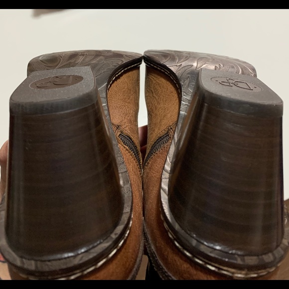 SOLD Donald J Pliner Brn/Dk Brn Cowboy Boots - Sz 8.5 - Picture 5 of 6